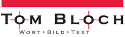 Logo Tom Bloch - Wort - Bild - Text